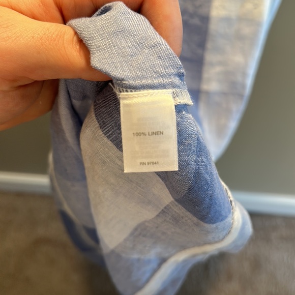 NWT J JILL LINEN DRESS! Size SMALL - Picture 5 of 6